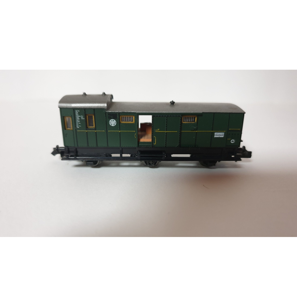 FLEISCHMANN Wagon 8060 Superbe Fourgon A Bagages De La Db échelle N