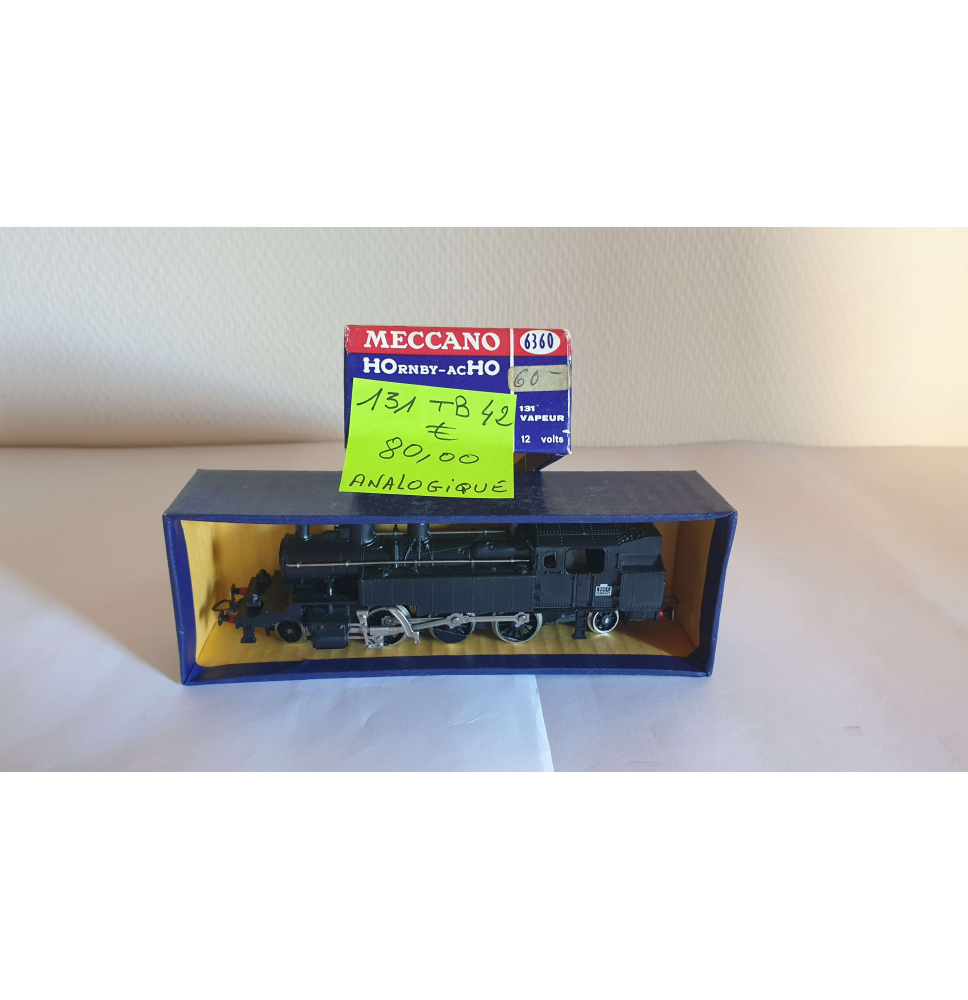 HORNBY AC-HO Locomotive Vapeur Réf 131 TB 42 Analogique HO (SB)