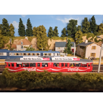 RIVAROSSI TRAMWAY COCA-COLA digital sonore HR2861HM (éclairage intérieur, figurines)
