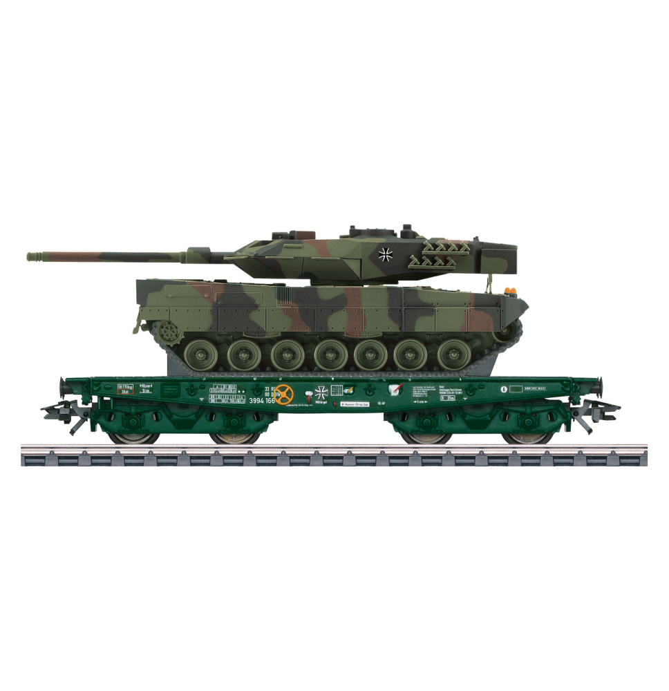 Marklin 48843 Wagon plat Rlmmps pour le transport de charges lourdes 2 rails