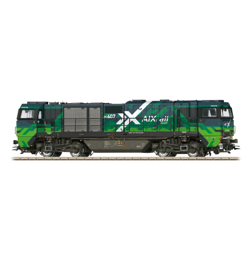 TRIX 22923 Locomotive diesel de classe 272 (G2000) - HO 1/87 - EP VI - DCC Son - 2R