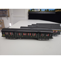 JOUEF 5101 5102 5103 5104 -AR0042978 -  Ho Sncf Rame 5 Voitures Modernisées Romilly Très Bon Etat sans Boite
