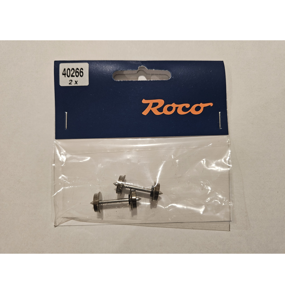 2 essieux RP25 Ø9 - HO 1/87 - ROCO 40266