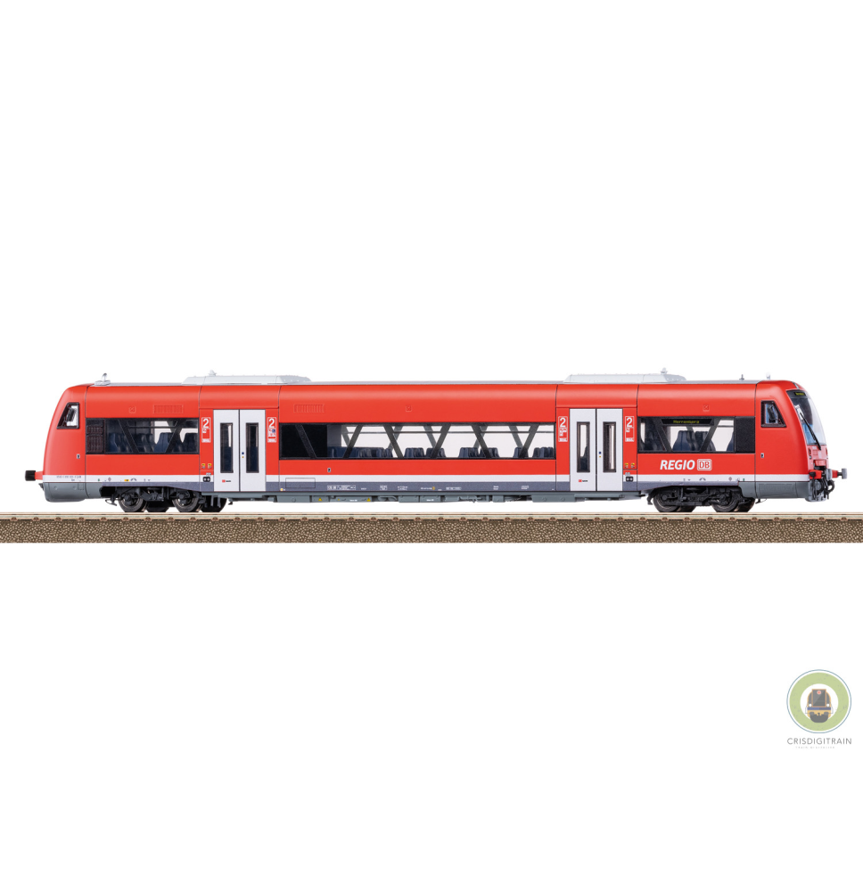 TRIX H0 25965 Wagon diesel H0 BR 650 de la DB DIGITAL SONORE