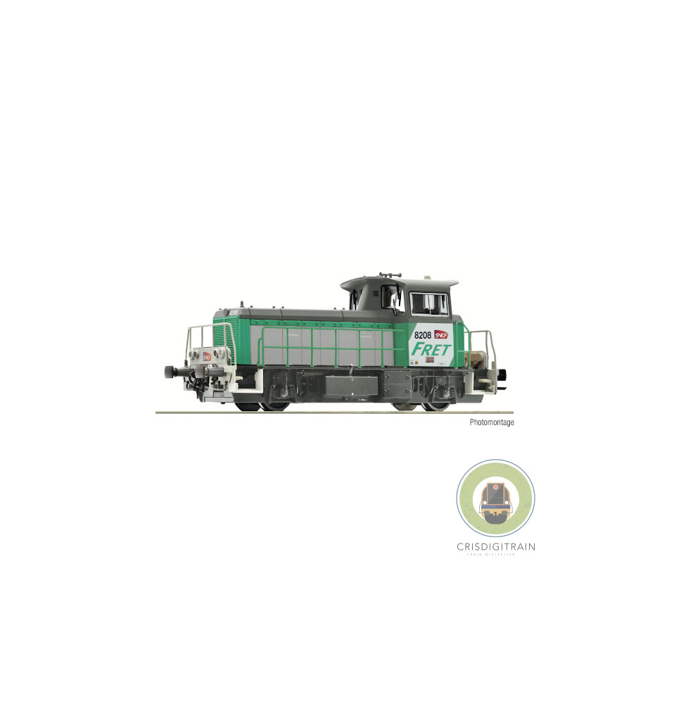 ROCO 7310095  Locotracteur diesel Y 8208 « FRET », SNCF, Ep. V-VI, DCC Sound