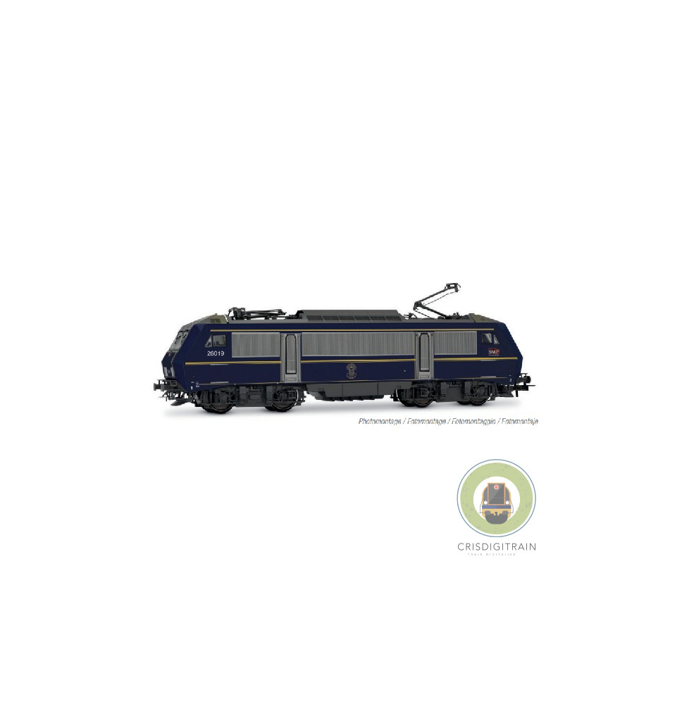 JOUEF HJ2468S - SNCF - HO 1/87 - EP. VI - Digital Sound - 2R  BB 26019 "Trains Speciaux"