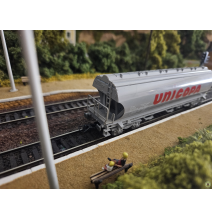 JOUEF X3 WAGONS CEREALIER UNICOPA (dont 1 feux de convoi éclairage tactile on-off)