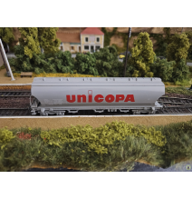 JOUEF X3 WAGONS CEREALIER UNICOPA (dont 1 feux de convoi éclairage tactile on-off)