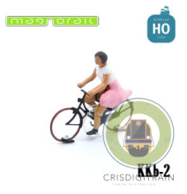 Cycliste femme HO prêt à...