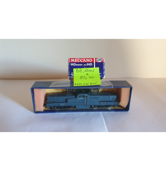 Caisse Locomotive électrique Hornby HO BB 12061 SNCF Verte - France - Occasion