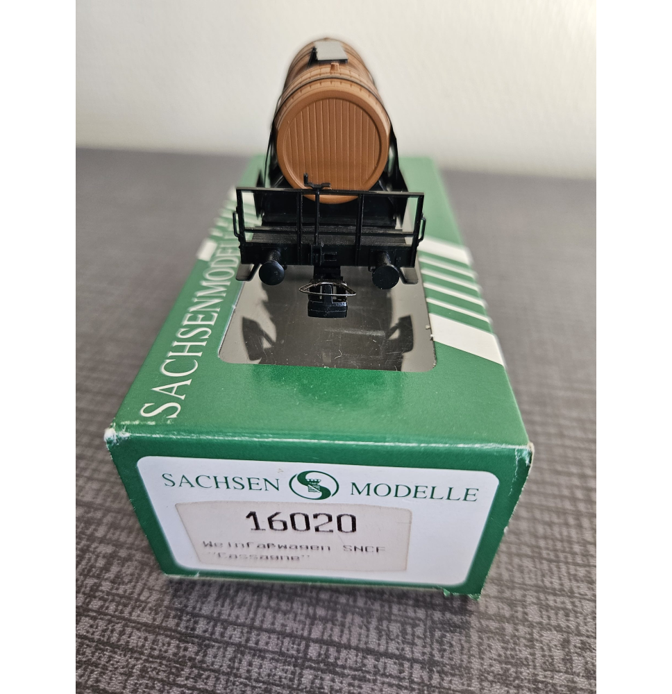 Wagon Bi-foudres ERNEST ROGER ST GILLES 76308 Par SACHSENMODELLE – échelle HO (n°1bis)